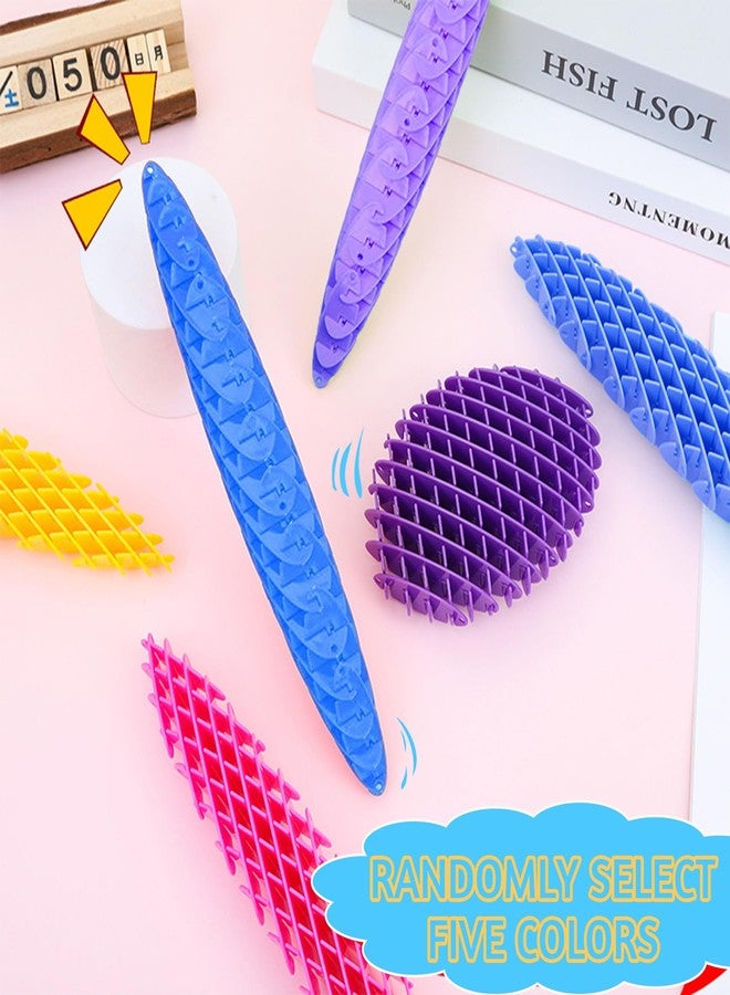 donciety Valentines Day Gifts for 12Pcs Fidget Worm, Worm Fidget Toy, Resistance Fidget Toys Adults Stress Anxiety Relief Toys, Stress Relief Fidget Toys for Kids&Adults (Colorful) - Image 5